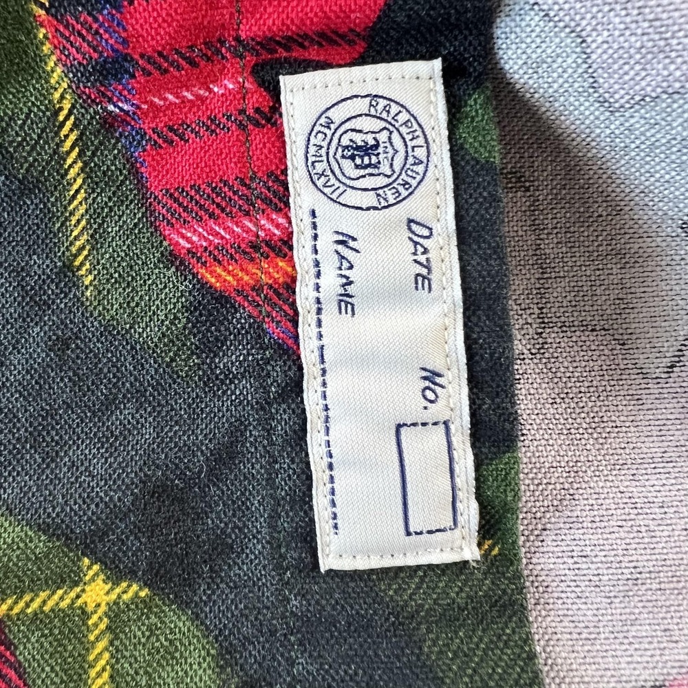 Ralph Lauren Shirt Mens Large Plaid Camo Pattern Mix Classic Fit Button Down - Picture 7 of 11